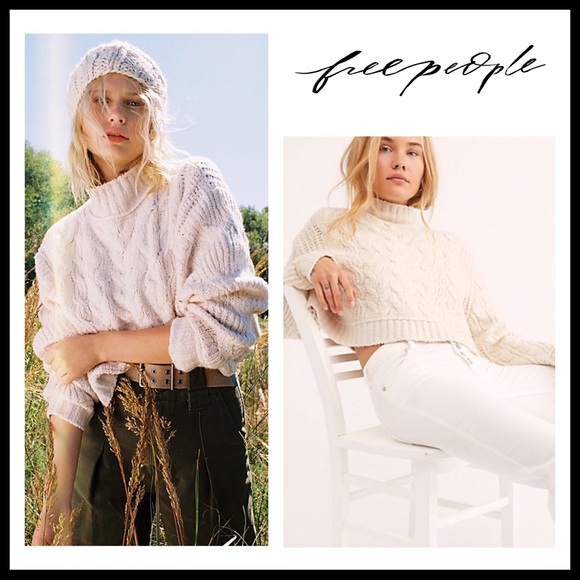 Free People Sweaters - FREE PEOPLE BOHO PULLOVER LUXE KNIT SWEATER A2C